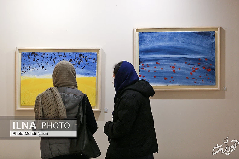 (تصاویر) نمایشگاه نقاشی مریم حیدرزاده